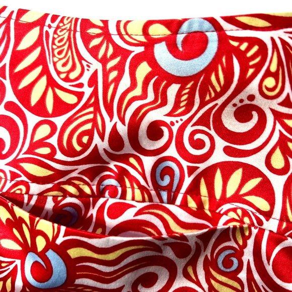 Sport Haley Golf Skort Coral Print Exposed Zipper Women’s 10 - Picture 6 of 14